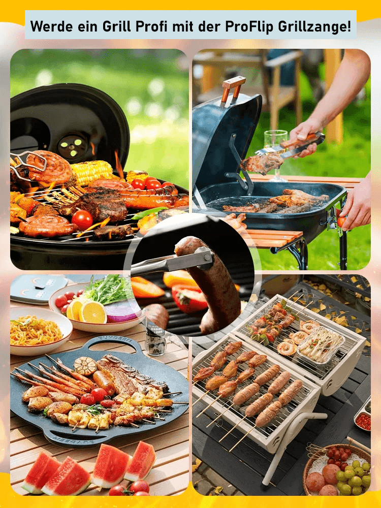 ProFlip grill tongs